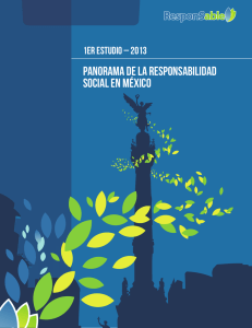 Panorama de la Responsabilidad Social en México