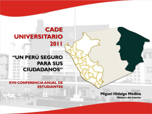 seguridad nacional - CADE Universitario 2012