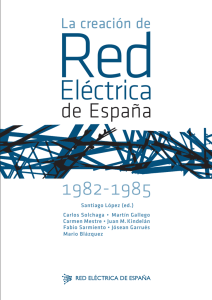 La creación de Red Eléctrica de España 1982