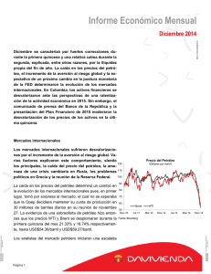 Informe Mensual Diciembre 2014