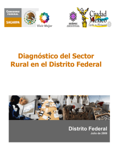 Diagnóstico del Sector Rural en el Distrito Federal