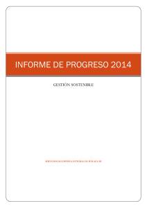 informe de progreso 2015