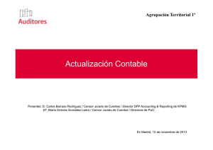 Actualización Contable - ICJCE