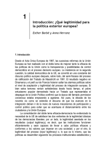 Introducción: ¿Qué legitimidad para la política exterior