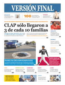 CLAP s&oacute;lo llegaron a 3 de cada 10 familias