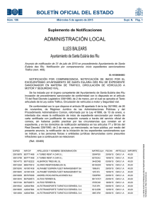 boletín oficial del estado - Ayuntamiento de Santa Eulària des Riu