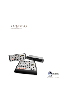 RAQ/DESQ - The Telos Alliance
