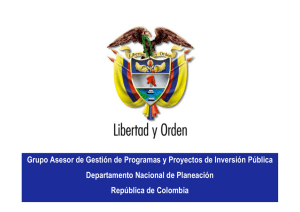 Evaluación de proyectos[1]. - Gobernación del Valle del Cauca