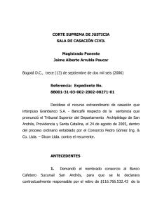 CORTE SUPREMA JUSTICIA Consorcios