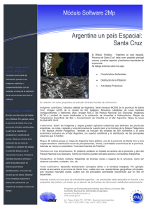 Argentina un país Espacial: Santa Cruz - Programa 2Mp