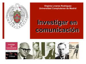 Investigar en comunicación - Universidad Complutense de Madrid
