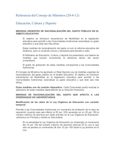 Referencia del Consejo de Ministros (20-4