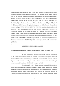 Texto completo del fallo - Poder Judicial de Jujuy