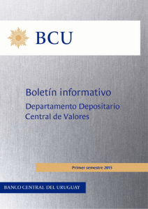 Boletín-062015 - Banco Central del Uruguay