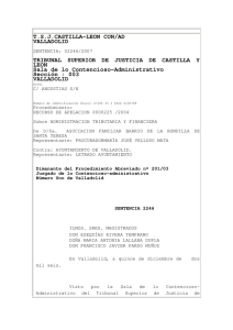 Sentencia del TSJ de Castilla y León anulando las facturas de la