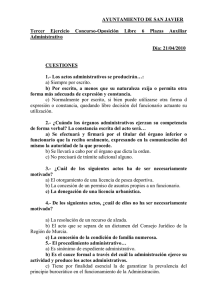 21/04/2010 CUESTION - Ayuntamiento de San Javier