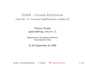 EL42A - Circuitos Electrónicos - U