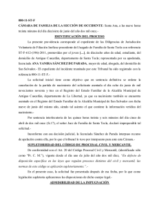 080-11-ST-F CÁMARA DE FAMILIA DE LA SECCIÓN DE OCCIDENTE