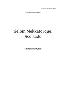 Gelbin Mekkatorque: Acortado