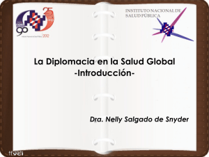 Diapositiva 1 - ESPM - Escuela de Salud Pública de México