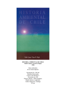 Historia ambiental de Chile