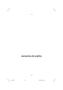 memorias de sophia Tesis - Biblioteca SAAVEDRA FAJARDO de