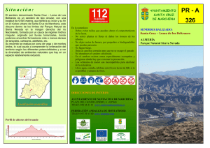 Descarga folleto - Federación Andaluza de Montañismo