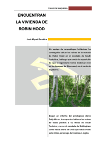 Encuentran la casa de Robin Hood