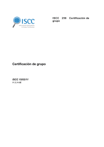 Certificación de grupo