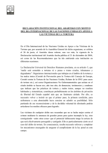 declaración institucional del ararteko con motivo del dia