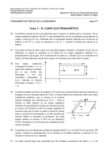 Tema 7.- EL CAMPO ELECTROMAGNÉTICO - RUA