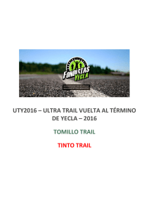 uty2016 – ultra trail vuelta al término de yecla