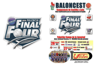 Programa y rosters de la Final Four Junior 2014