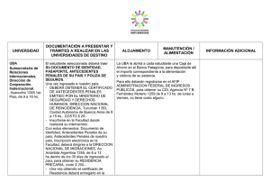 Requisitos por Universidades - Universidad Nacional de Asunción