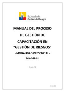 manual del proceso de gestión de capacitación en