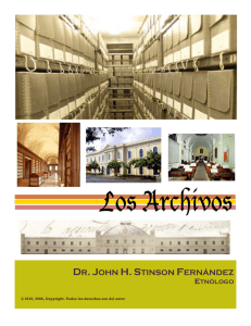 LOS ARCHIVOS-2010-2011 - Sistema de Bibliotecas