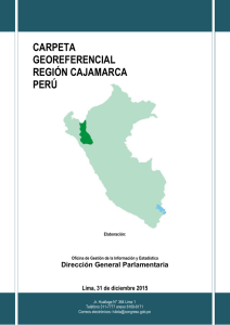 carpeta georeferencial región cajamarca perú