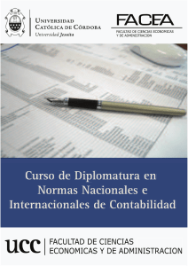 Curso de Diplomatura en Normas Nacionales e Internacionales de