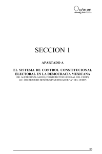 2. El Sistema de Control Constitucional