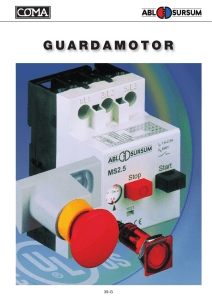 Catálogo Guardamotor