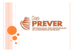 instructivo CAJA PREVER - Colegio de Profesionales de la