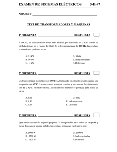EXAMEN DE SISTEMAS ELÉCTRICOS 5-II-97