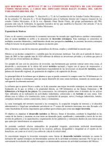 que reforma el artículo 27 de la constitución política de los estados