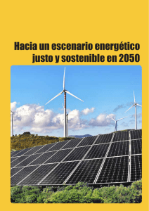 Hacia un escenario energético justo y sostenible en 2050