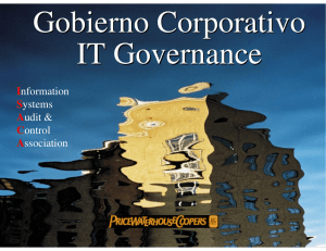 20051206 Gobierno Corporativo - IT Governance