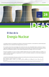 El uso de la Energía Nuclear / Boletín 28.