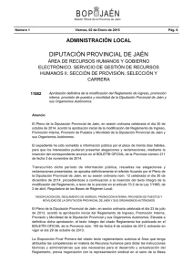 diputación provincial de jaén