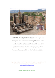 10.- ONAGER . Roma (Siglo II d.C.) El modelo estándar de máquina