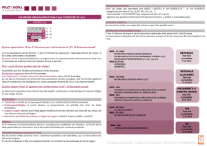 Quines operacions s`han d` informar per confeccionar el 4T i el