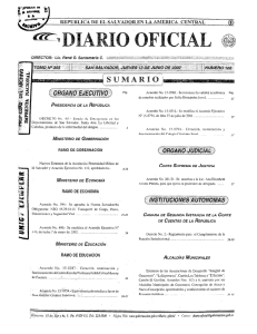 13-06-2002 - Diario Oficial de la República de El Salvador
